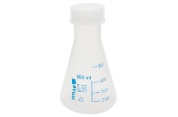 Image of Dynalon FLSK,ERLENMEYER W/CLOS.PP500ML 341495, Each