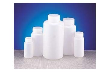 Image of Dynalon Hpde Wide Mouth Bottles 8 Oz 301605-0008