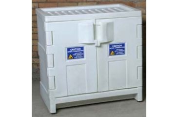 Image of Eagle Manufacturing Acid Cabinet 22GAL White Hdpe CRA-P22W