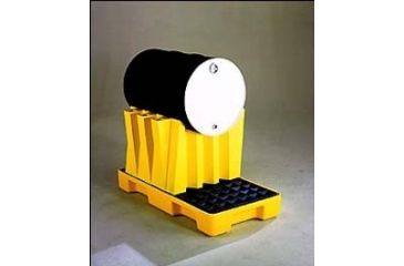Image of Eagle Manufacturing Drum Cradle Yellow 2000LBS.MAX 1605
