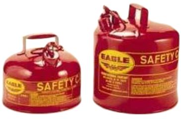 Image of Eagle Manufacturing Type I Safety Cans, Galvanized Steel, Eagle Manufacturing UI-4S 1.9 L (2 qt.)