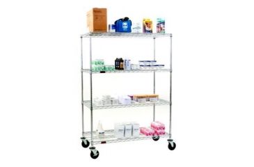 Image of Eagle MHC Cart Cstr Chrm 4SHLF24X36X68IN CC2436C-SBP