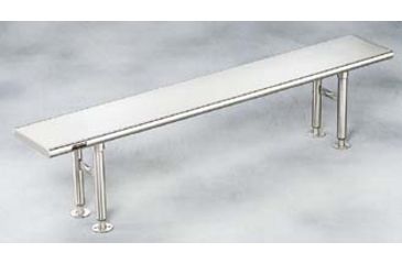 Image of Eagle MHC Gown Bench SOLIDSTAINLS18X72IN CRB1872