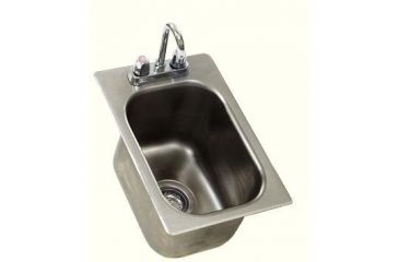 Image of Eagle MHC Sink Self Rim 1 Bowl 10x14x9.5 SR10-14-9.5-1, Unit EA