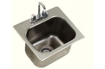 Image of Eagle MHC Sink Self Rim 1 Bowl 14x10x9.5 SR14-10-9.5-1, Unit EA