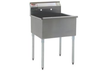Image of Eagle MHC Sink Utility 1 Bowl 21x24 2124-1-16/4, Unit EA