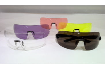 Image of EDEMO Wiley X Wx Detection Clear Yellow Lens, CLEAR- YELLOW- COPPER- PURPLE-ORANGE, 1205, EDEMO1