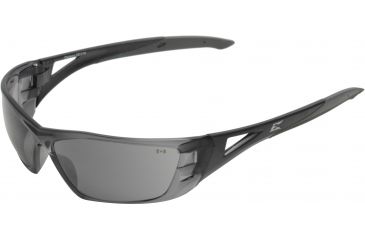 Image of Edge Eyewear Delano Safety Glasses Black Frame Smoke Lens Sd116