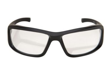 Image of Edge Eyewear Hamel Safety Glasses - Black Frame, Clear Lens XH611