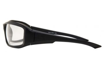 Image of Edge Eyewear Hamel Safety Glasses - Black Frame, Clear Lens XH611