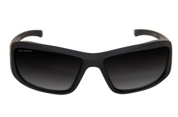Image of Edge Eyewear Hamel Safety Glasses - Black Frame, Gradient Lens, Polarized TXHG716