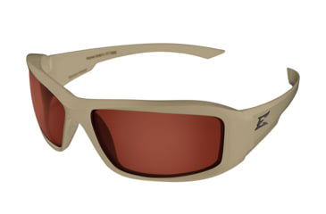 Image of USED Edge Eyewear Hamel Sand Thin Temple Matte Sand Frame / CopperDriving Vapor Shield Lenses, One Size, TXH735VS-TT, EDEMO1