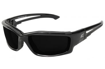 Image of Edge Eyewear Kazbek Safety Glasses,Black Frame,Smoke Vapor Shield Lens SK116-SP