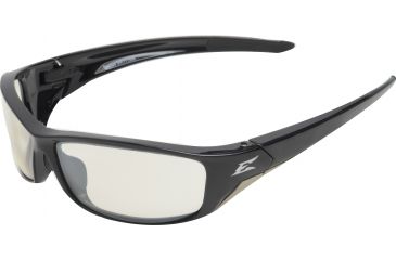 Image of Edge Eyewear Reclus Safety Glasses Black Frame Clear Anti Reflective Lens Sr111ar
