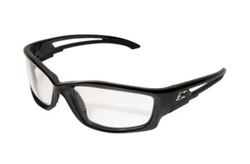Image of Edge Safety Kazbek Safety Glasses,Black Frame,Clear Vapor Shield Lens, SK111VS