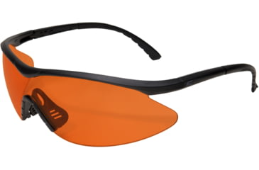 Image of Edge Tactical Eyewear Fast Link Safety Glasses - Black Frame, Tigers Eye Lens, One Size, XFL610