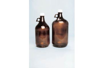 Image of EP Scientific Jug Glass Amber LVL1 1GAL CS4 111-04A