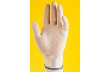 Image of Erie Scientific Glove Liners Wht Knit Lrg PK12 51003-12-001