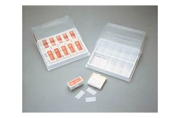 Image of Erie Scientific Gold Seal Microscope Slides, Frosted, Erie Scientific 3053 One Side Frosted