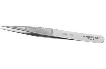 Image of Excelta Tweezers Ss Serrated Tip 120MM 00B-SA