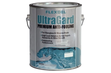 Image of Flexdel Ultragard Premium Antifouling Paint, Blue, Gallon, 65103