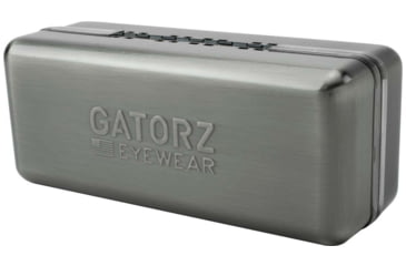 Image of Gatorz Wraptor Milspec Ballistic Z87.1 Sunglasses, Blackout Frame, Smoke w/Anti-Fog Lens, GZ-02-002