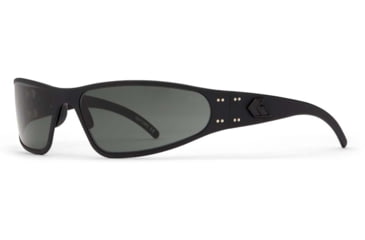 Image of Gatorz Wraptor Milspec Ballistic Z87.1 Sunglasses, Blackout Frame, Smoke w/Anti-Fog Lens, GZ-02-002