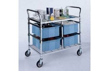 Image of Gillis Service Cart 2-BAY W/NO Tote B TBC243N