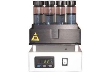 Image of Glas-Col Block Aluminum Holds 8 Vials R34516