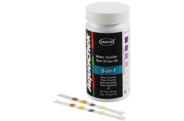 Image of Hach Test Strip 5-in-1 H2o Qual 50 2755250, Unit EA