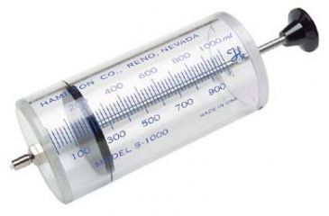 Image of Hamilton S-1000tll Syringe 86312
