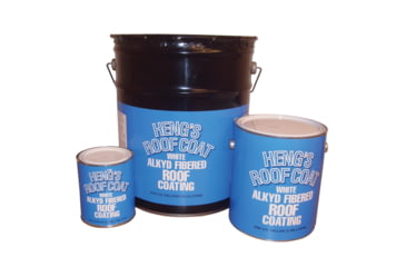Image of Hengs Roof Coating Alkyd 5 Gal, White, 16-43640