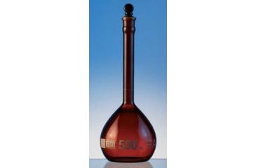 Image of Hirschmann Flask Amber 1000 Ml PK1 264-G-1000