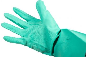 Image of Honeywell Glove Green Nitrile, Size 9 PS,Single Pair NI15FLV9