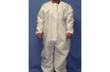Image of HPK Industries Cvrall Wht ELST.WRST.CS25 4XL 604-XXXXL