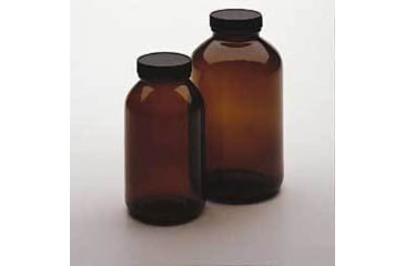 Image of I-Chem Jar WM/AMB W/CLOSURE 16OZ CS12 241-0500