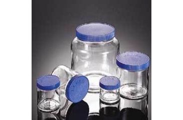 Image of I-Chem Jar Wm Clr W/PTFE 8 Oz CS12 320-0250
