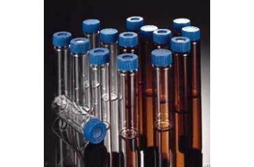 Image of I-Chem Vials, Borosilicate Glass, with Screw Cap, I-CHEM S236-0040 I-CHEM Certified 200 Series