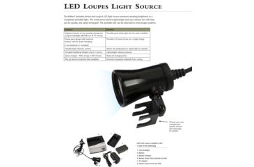 Image of Integra York Pa Led Loupes Light W/mount 15050, Unit EA