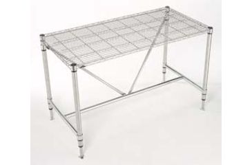 Image of Intermetro Industries Clean TABLE-PERF Top W/OVERHED CTP3060S-H