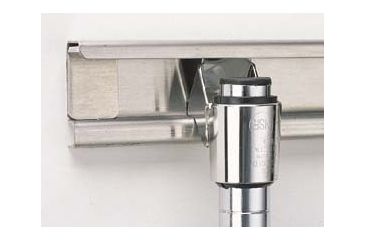 Image of Intermetro Industries Post Kit 63IN Wall Mtg Chrome 63P-SWP