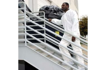 Image of International Enviroguard Coverall Wht Pe POLY25EA/CS 2112XXL