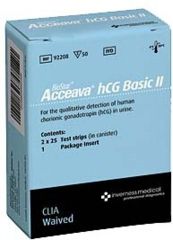 Image of Inverness Medical Acceava Hcg Basic Ii Kit (50T) 92208