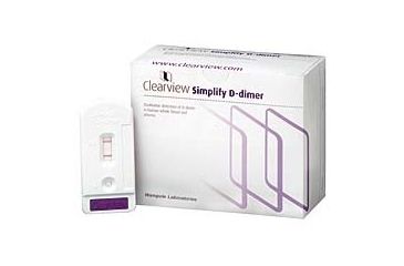 Image of Inverness Medical Clearview D-DIIMER Kit (10 T) 6100KCV