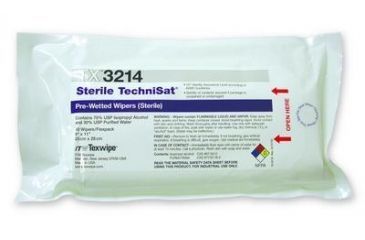 Image of ITW-Texwipe Wipers Techsat 9X11 Str 50SHTS TX3214, Each