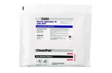 Image of ITW-Texwipe Wipes Sterile Alphasat 10 TX3280