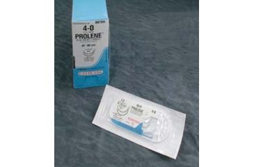 Image of Johnson & Johnson Suture 4/0 18 Bl Mono FS2 BX12 8683G