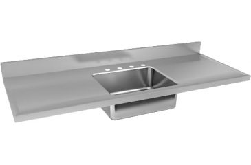 Image of Just Manufacturing Sink Top Ss Single Bowl SM-6020