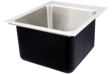 Image of Just Manufacturing Sink W/ Ledge Sngle Bowl 22X17 SLX2217AG