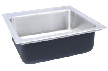 Image of Just Manufacturing Sink W/ Ledge Sngle Bowl 22X25 SLXD2225AGR
